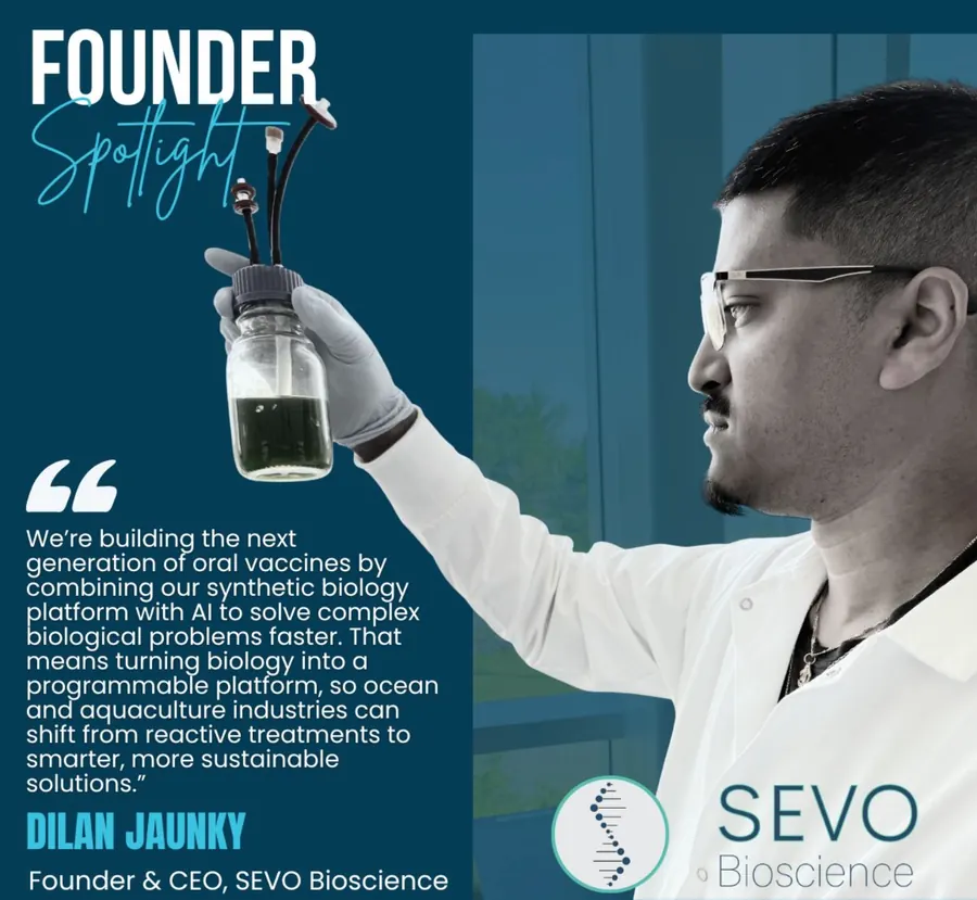 Founder Spotlight: SEVO Bioscience Featured by Ocean Startup Project